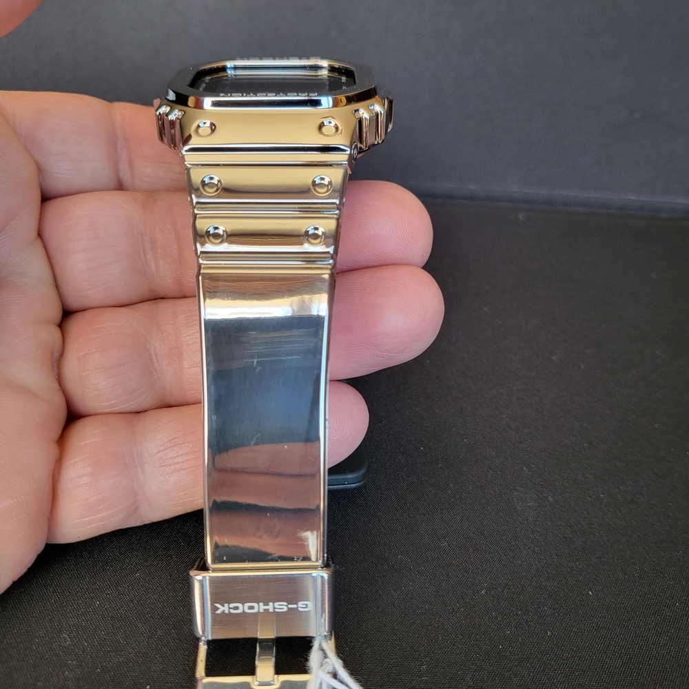 NEW!! G-SHOCK WATCH ⌚️ GM-5600YM STAINLESS STEEL,G STEEL FINE METALLIC SERIES - Picture 4 of 12